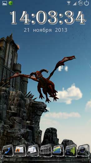 On Live Wall Paper Dragon Strike Displays Firedrakes Attacking The