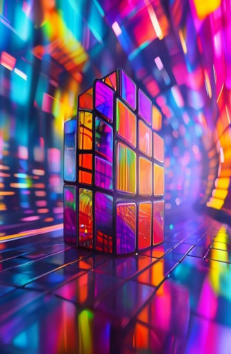 3d Wallpaper Rubix Cube
