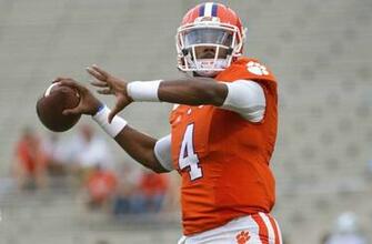 Clemson Sc Usa Tigers Quarterback Deshaun Watson
