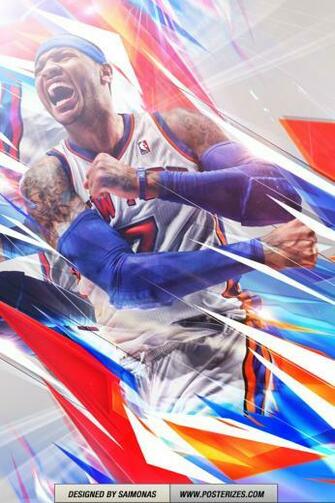 Nb Carmelo Anthony iPhone Ipod Wallpaper Nba