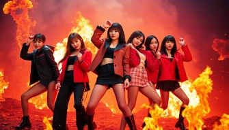 Blackpink Playing With Fire Wallpaper