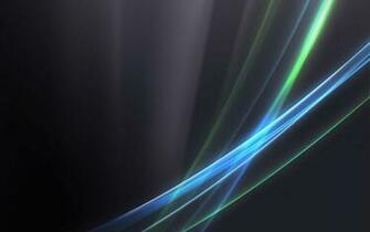 Windows Vista Aurora Borealis Black Dark Lasers Wallpaper Hq