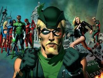 Comics Green Arrow Lantern Supergirl Flash Wonder Woman Black