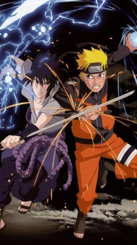 Naruto Sasuke iPhone Wallpaper On