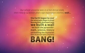 Wallpaper Outer Space Text The Big