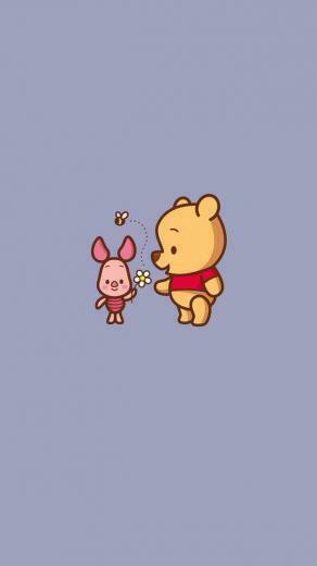 Baby Piglet Pooh iPhone Wallpaper Winnie The