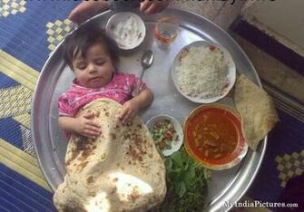 Girl Funny Food Plate India Pictures Pics Photos
