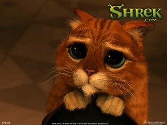 Shrek Wallpaper Gato Con Botas Gratis Descargar