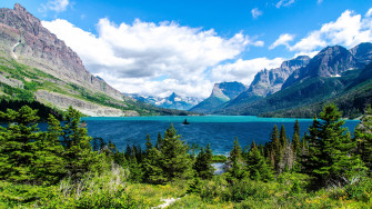 Mountain Lake Wallpaper HD