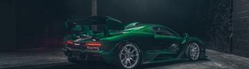 Mclaren Senna Emerald Green Side