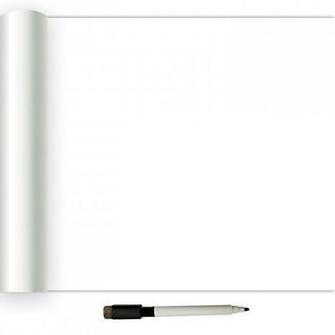 Nuwallpaper Nu2497 Dry Erase Peel Stick Wallpaper White Off