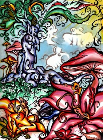 Shroom Trip Wallpaper By Smash1717