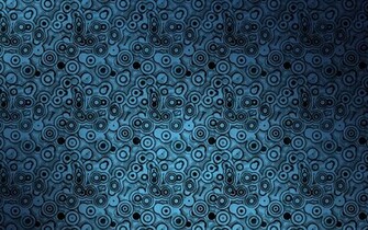 Blue Circles Texture HD Wallpaper