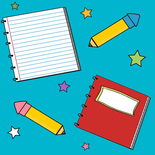 Writing Background Image