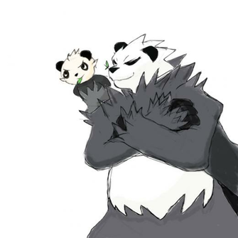 Pangoro Pancham No Background By Roblee96