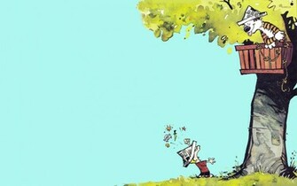 Calvin And Hobbes Wallpaper Cartoon