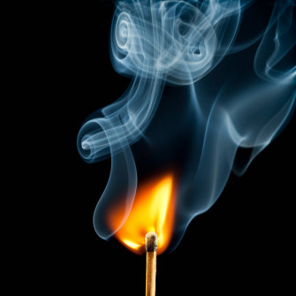 Blue Smoke Wallpaper