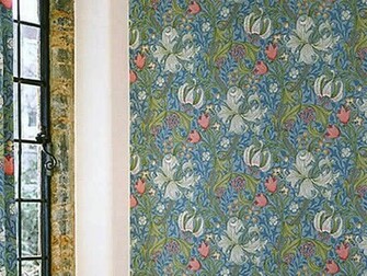 Market William Morris W3 Kiraku Wallpaper