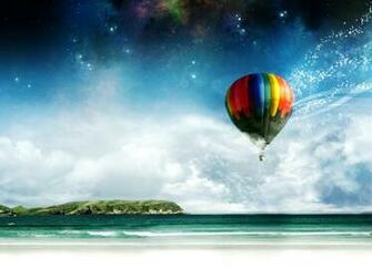 Air Balloon Matching Paints Wallpaper Full HD