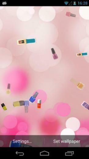 Nail Art Live Wallpaper Android