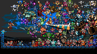 Epic Pixel Battle Featuring Shovel Knight Wallpaper