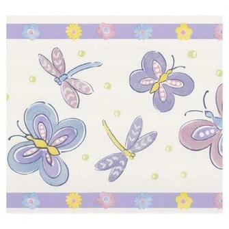 Butterfly Wallpaper Border