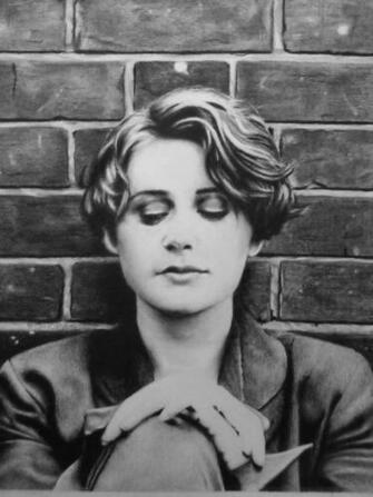 Elizabeth Fraser Of Cocteau Twins Charcoal By