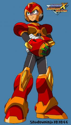 Megaman Xdeviantart More Like X Command Mission Black