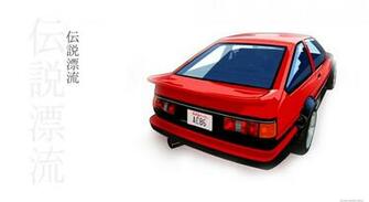 Toyota Ae86 Drift Legend Red Car Wallpaper Photos Pictures