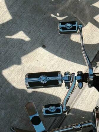 Willie G Skull Shifter Footpegs And Heelrest Graphics Code