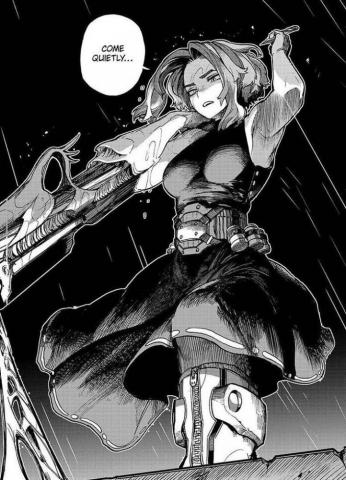Lady Nagant In Manga Art Comic Girls My Hero Academia