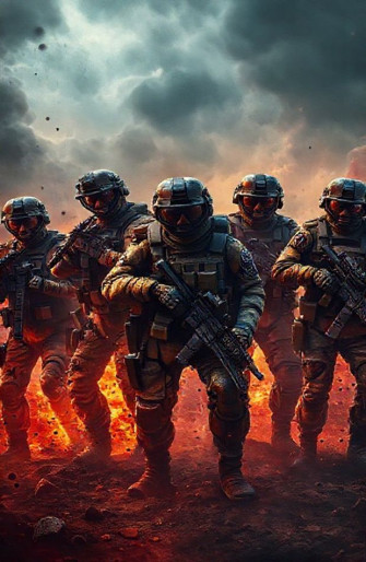 Badass Army Wallpaper
