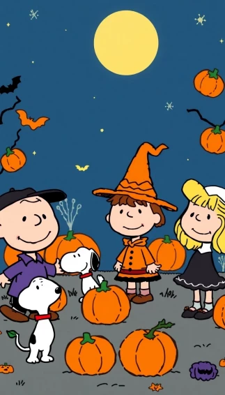 Peanuts Halloween Wallpaper