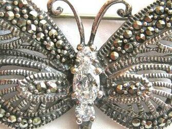 Silver Rhinestone Wallpaper Vintage Sterling