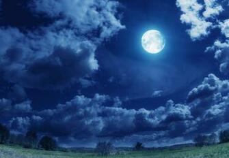 Blue Sky At Night Wallpaper