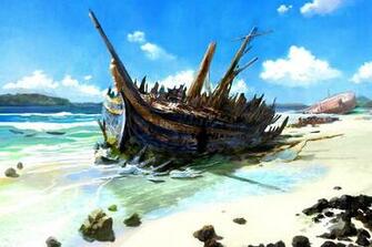 Shipwreck Wallpaper For