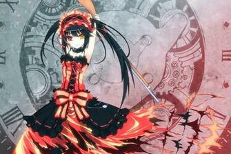 Tokisaki Kurumi Anime Riffle Girl HD Wallpaper Desktop Background