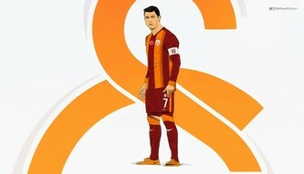 Cristiano Ronaldo Galatasaray Kit Wallpaper Made By Drifter765