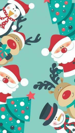 Christmas Fondos In Cute