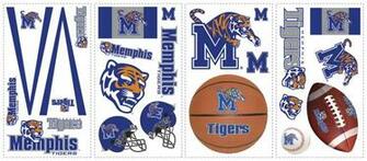 University Of Memphis Tigers Wallpaper Border