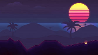 Vaporwave Desktop Wallpaper