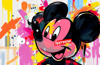Supreme Mickey Mouse Wallpaper