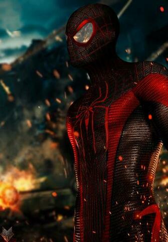 Miles Morales Ultimate Spider Man By Spidermonkey23