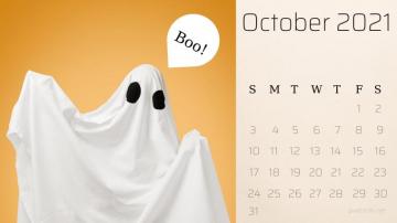 October Calendar Wallpaper Net