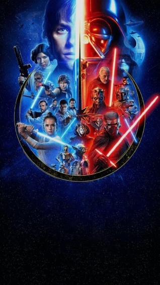 Cleaned Up A Few Star Wars Posters To Make Textless Phone