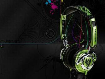 Headphones Computer Wallpaper Desktop Background Id