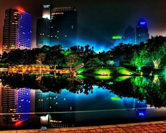 Colorful Night Lights Desktop Pc And Mac Wallpaper
