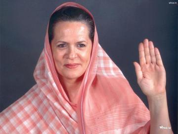 Sonia Gandhi President Of Indian National Congress HD Wallpaper