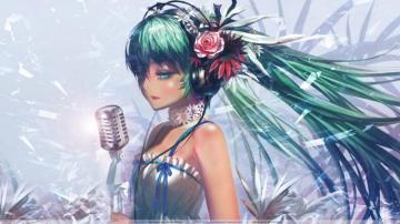 Anime Wallpaper Vocaloid Hatsune Miku Alphonse White Datura