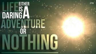 Life Is An Adventure Advice Wallpaper